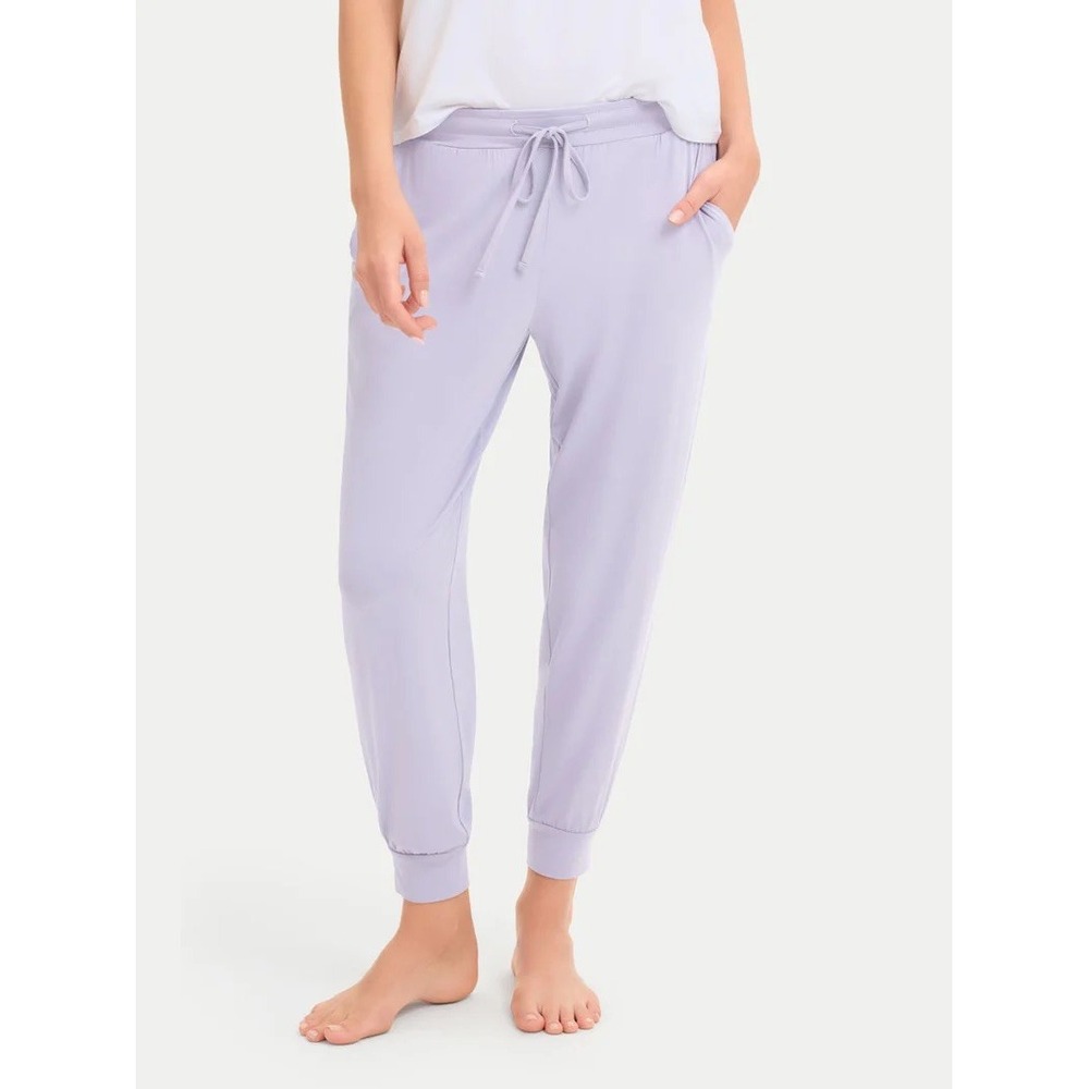 Commando Butter Jogger Lavender Purple Modal Blend Drawstring Pants Medium